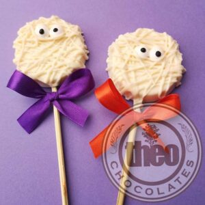 Chocolates fantasmas halloween