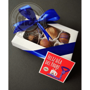 Caja 6 Bombones De Chocolate