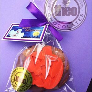 Galleta choco chips calabaza halloween
