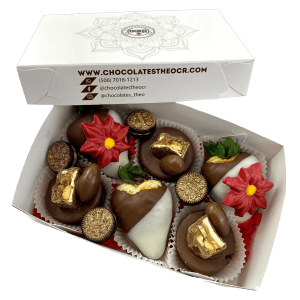 Caja Fresas + Brownies