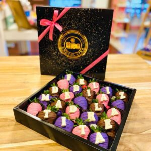 Caja 25 Fresas Día de La Madre