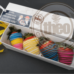 Caja con 4 Fresas