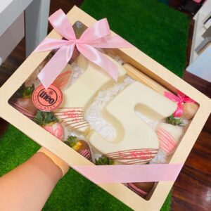 Chocolate con el número 15