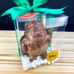 Figura Santa Claus en chocolate