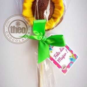 Girasol de chocolate dia de la mujer