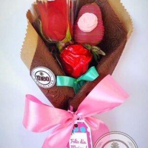 ramo fresa y rosas dia de la mujer