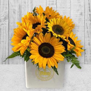 Arreglo con Girasoles