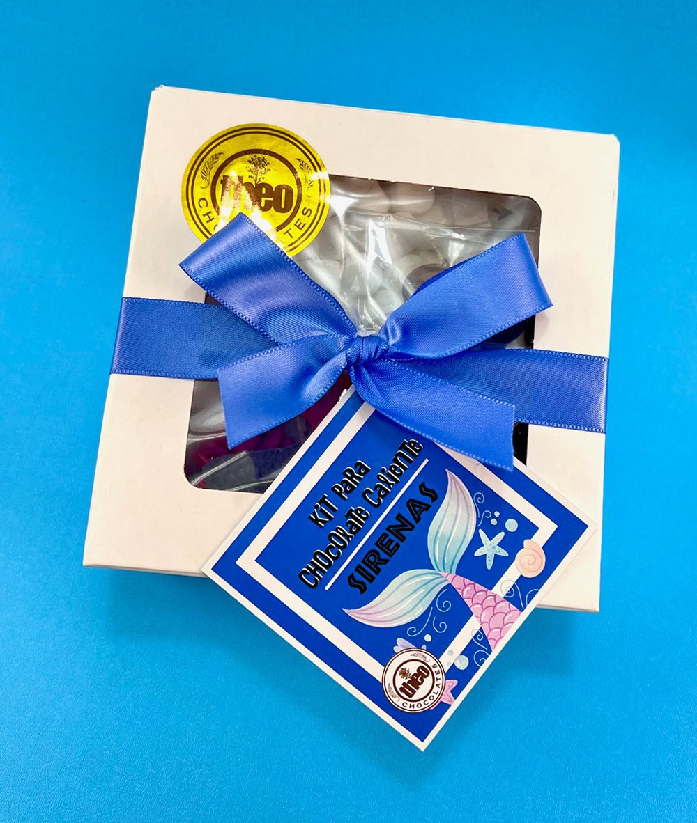 Kit para hacer Chocolate Caliente Sirenas caja