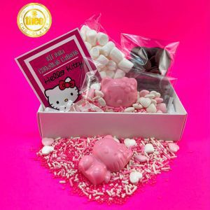 Kit para hacer Chocolate Caliente Hello Kitty