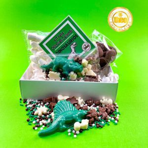 Kit para hacer Chocolate Caliente dinosaurios