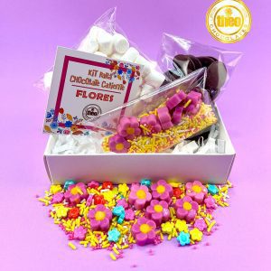 Kit para hacer Chocolate Caliente flores