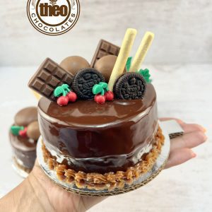 Queque de chocolate personal