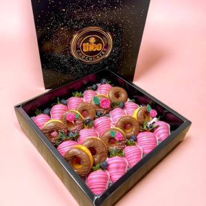 Caja Donas y Berries