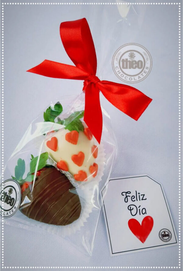 Bolsita 2 fresas San valentin