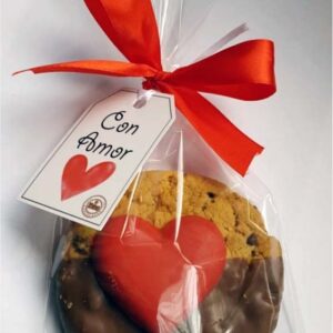 Galleta Choco Chips con corazon