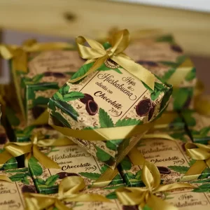 Hierbabuena con chocolate caja