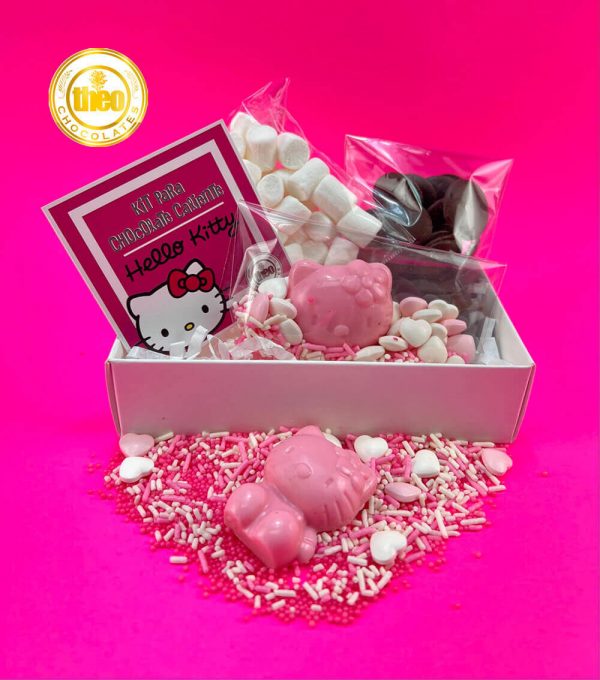 Kit para hacer Chocolate Caliente Hello Kitty