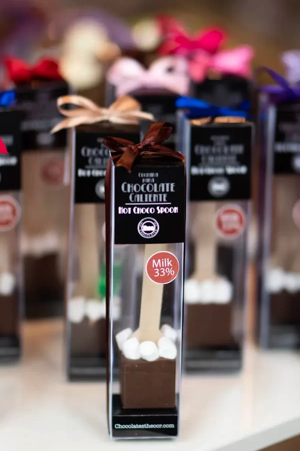 Cuchara chocolate caliente Milk 33%