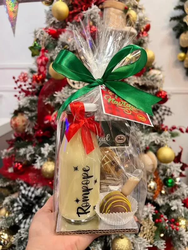 Galleta navideña con rompope personal